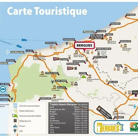 2 Au Coeur De Appartamento Bergues